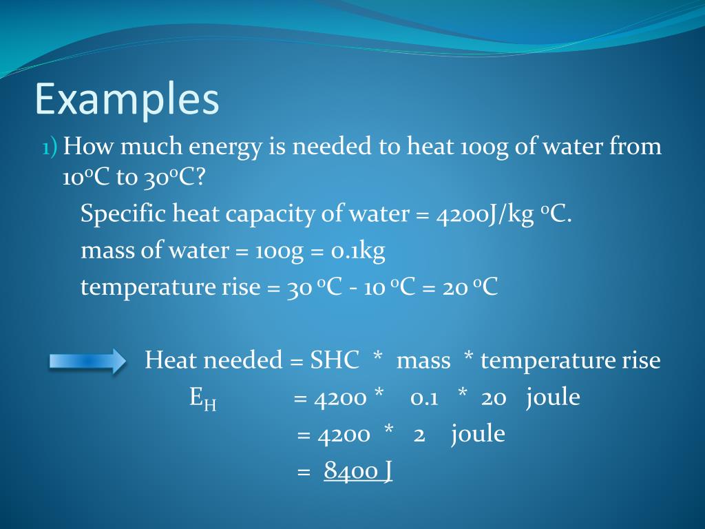 PPT SPECIFIC HEAT CAPACITY PowerPoint Presentation, free download