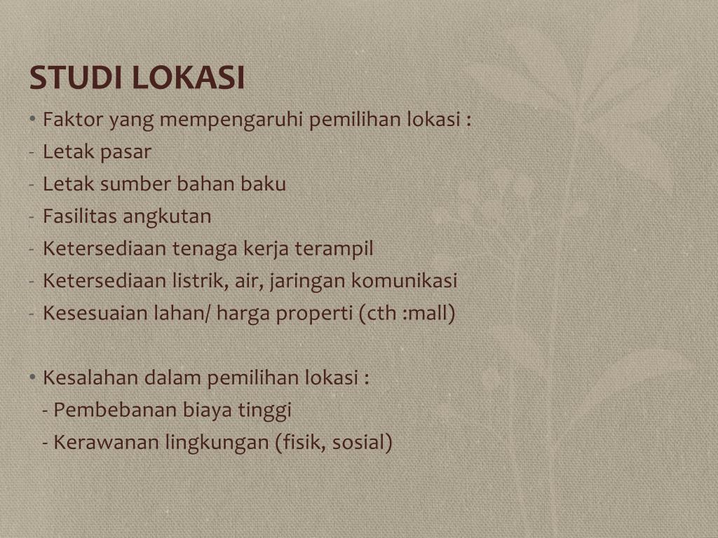 PPT Studi Kelayakan aspek teknis dan SDA PowerPoint Presentation, free download ID3457624