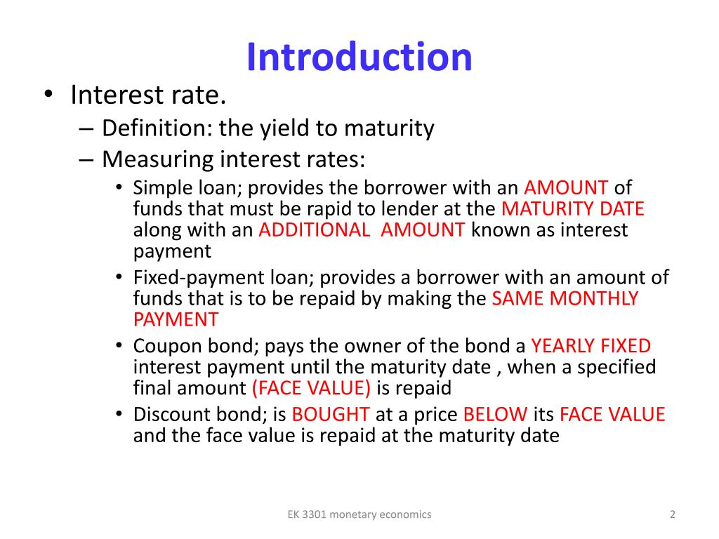 PPT Understanding interest rates PowerPoint Presentation, free download ID3466396