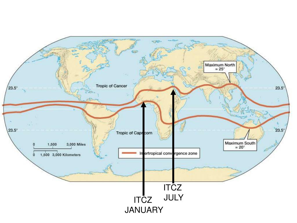 PPT INTERTROPICAL CONVERGENCE ZONE (ITCZ) PowerPoint Presentation