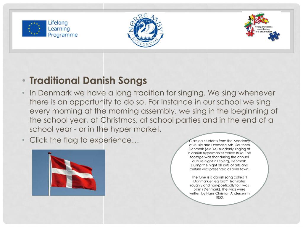 PPT Traditional Danish Songs PowerPoint Presentation, free download