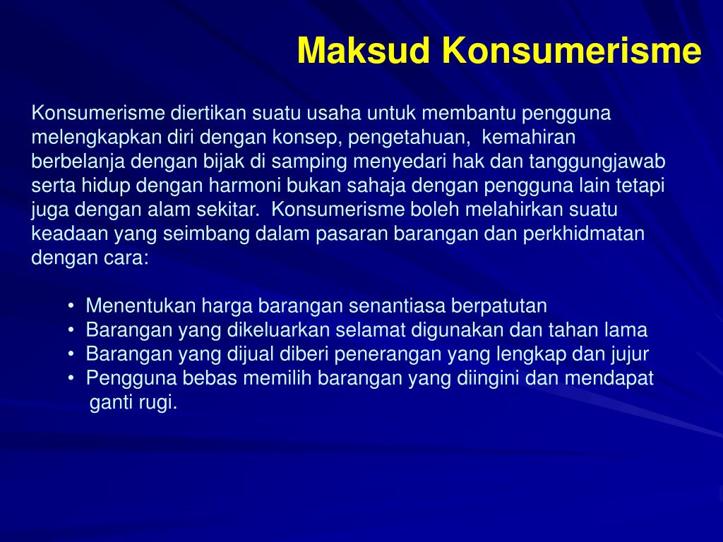 PPT Konsumerisme PowerPoint Presentation, free download ID3475911