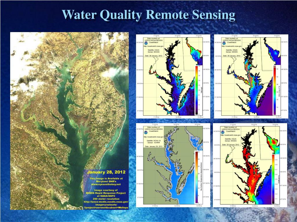 PPT Maryland DNR’s Water Quality Programs and Use of Remote Sensing PowerPoint Presentation