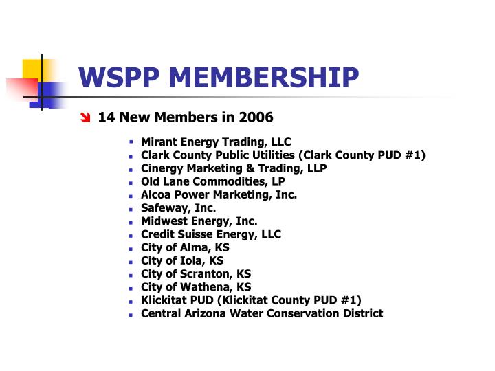 PPT WSPP MEMBERSHIP PowerPoint Presentation, free download ID3478175