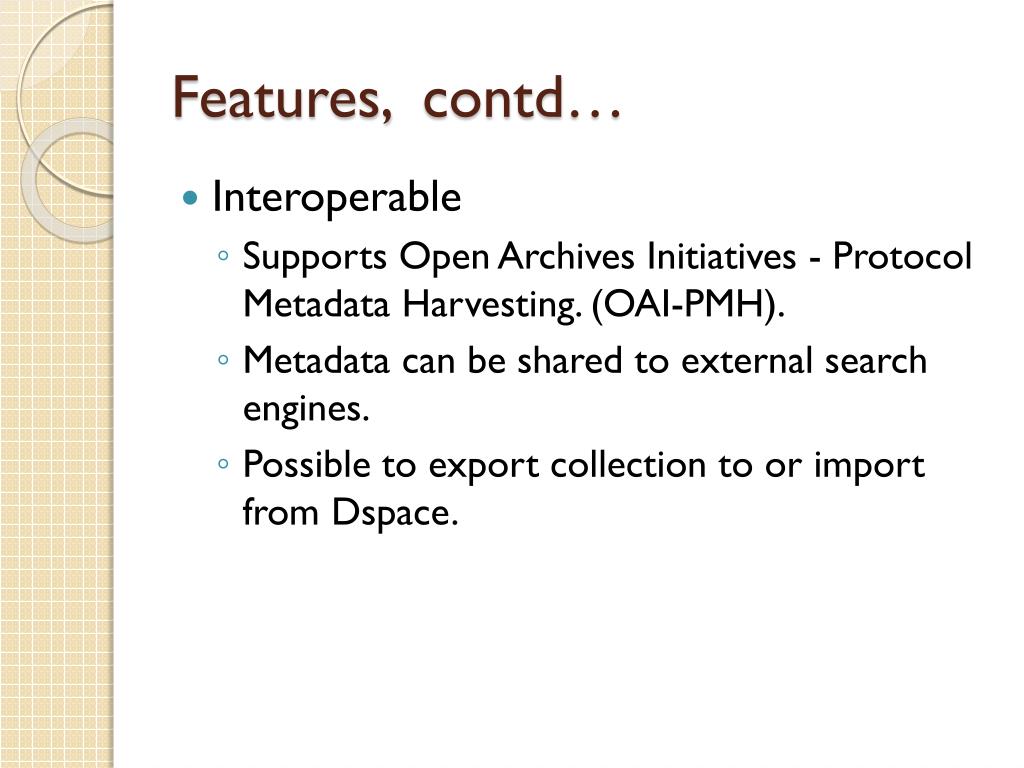 PPT Introduction Greenstone Digital Library Software PowerPoint