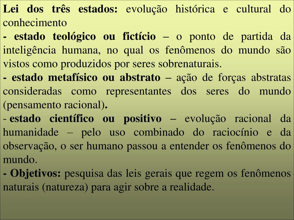 Quais Sao As Leis Dos Tres Estados Lei de Partilha