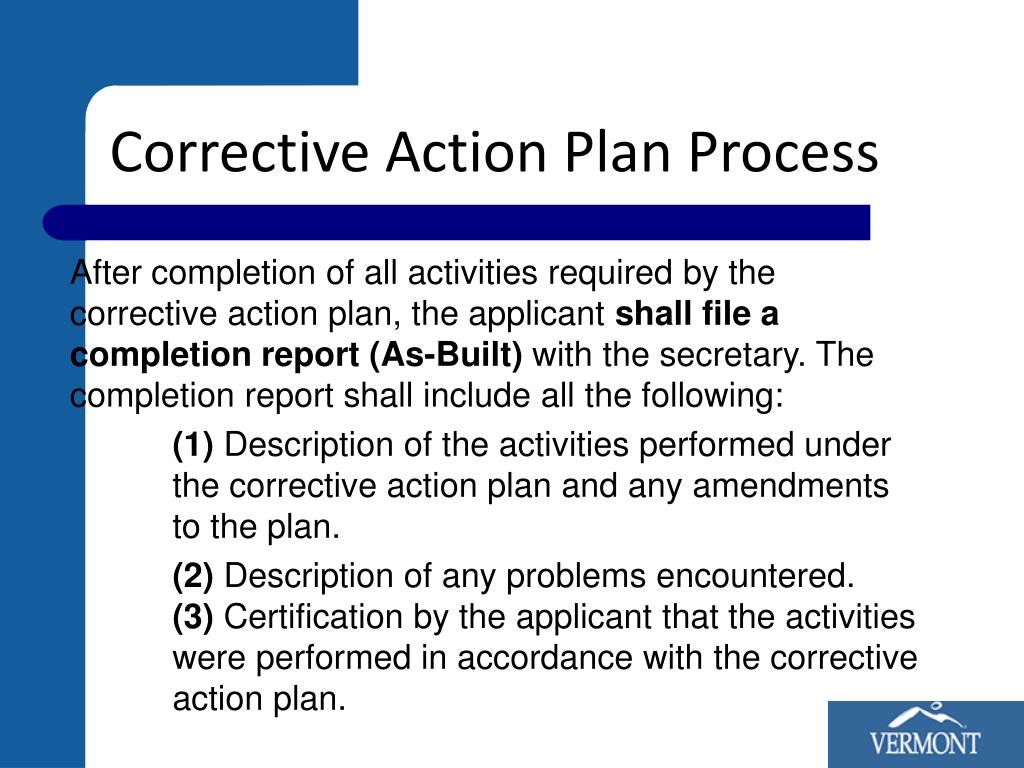 PPT - Corrective Action Plan Process PowerPoint Presentation, free