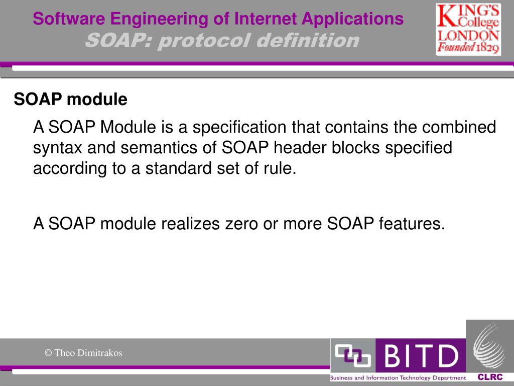 PPT Software Engineering of Applications lecture 4
