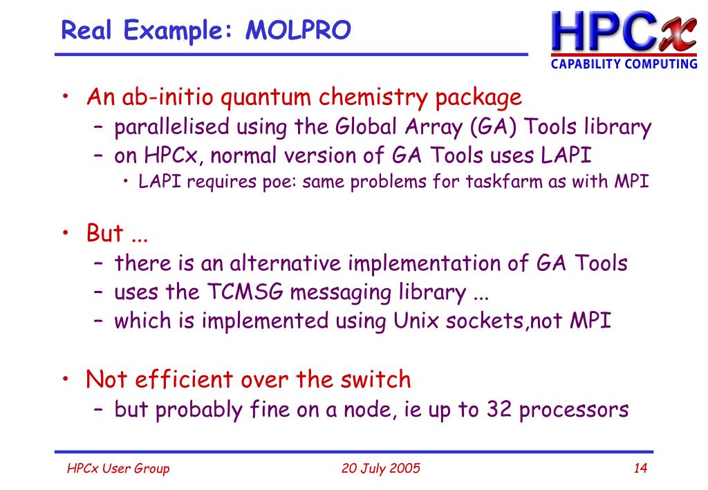 PPT Task Farming on HPCx PowerPoint Presentation, free download ID