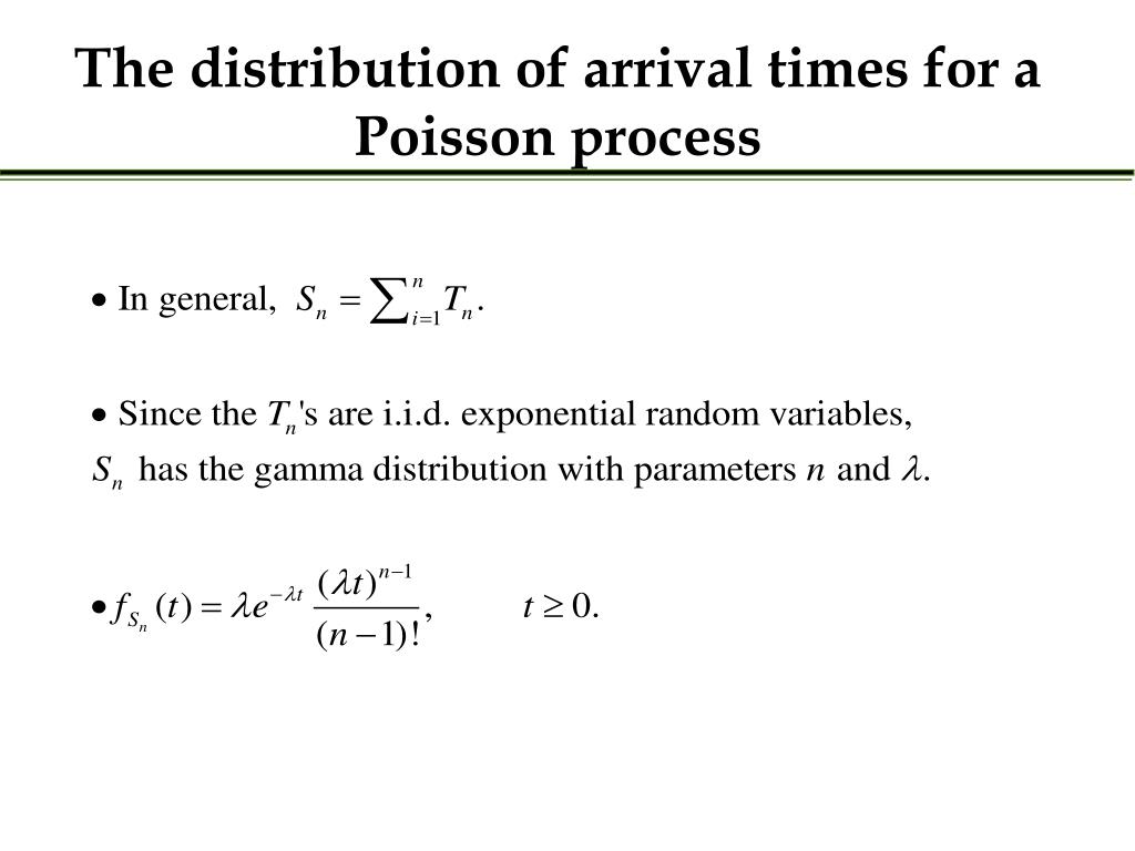 PPT The Poisson Process PowerPoint Presentation, free download ID