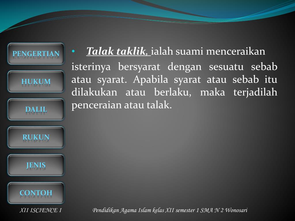 Contoh Kata2 Talak Kinayah / Contoh Surat Rasmi Kematian Rasmi B