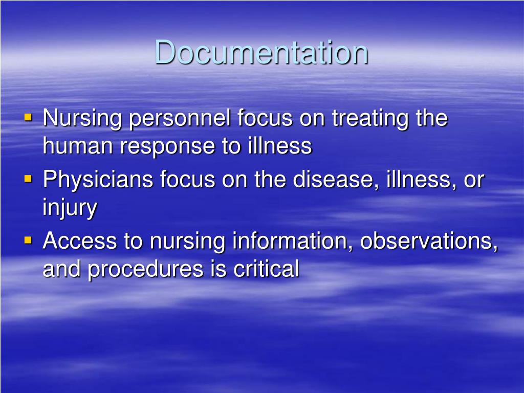PPT Observation, Documentation, and Reporting to the RN PowerPoint