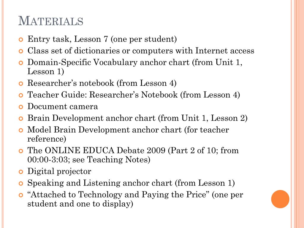 PPT Module 4A Unit 2 Lesson 7 PowerPoint Presentation, free