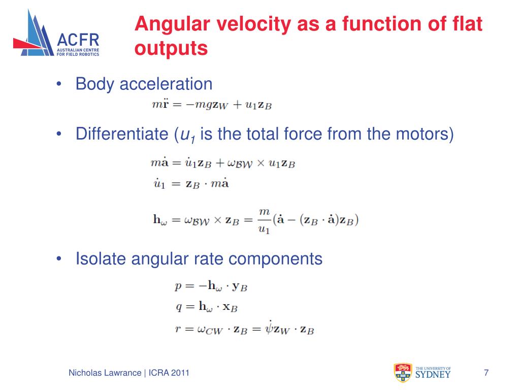 PPT Minimum Snap Trajectory Generation for Control of Quadrotors