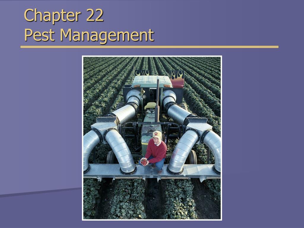 PPT Chapter 22 Pest Management PowerPoint Presentation, free download
