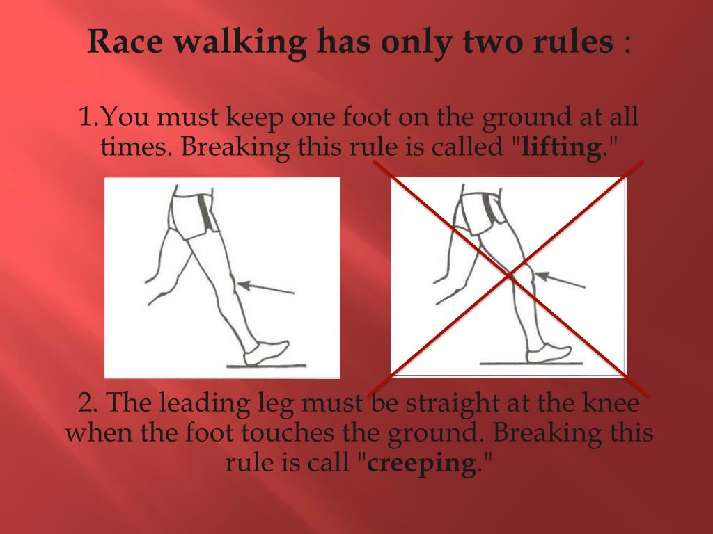 PPT RACE WALKING PowerPoint Presentation, free download ID3511650