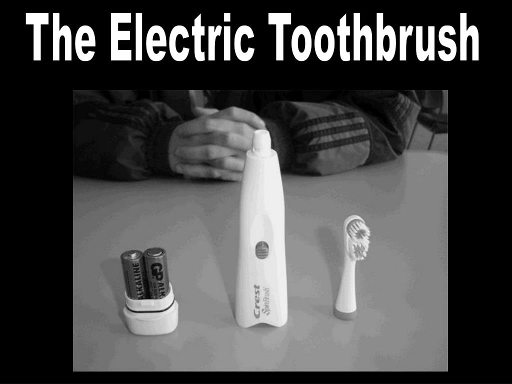 PPT The Electric Toothbrush PowerPoint Presentation, free download