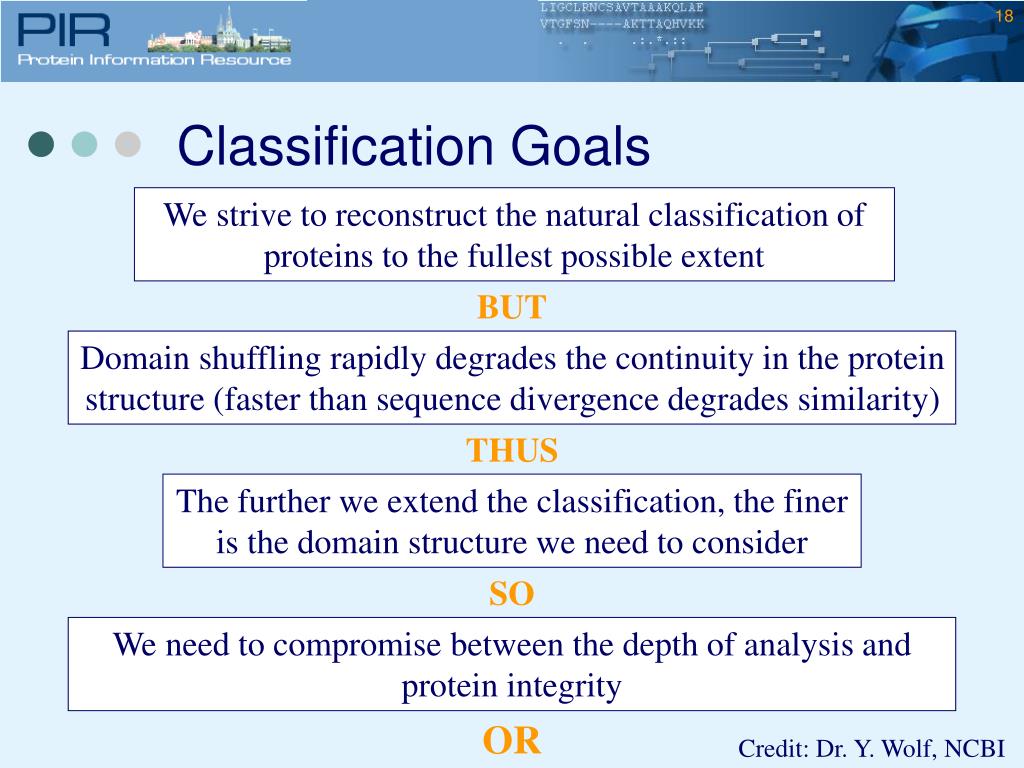 PPT The PIRSF Protein Classification System as a Basis for Automated