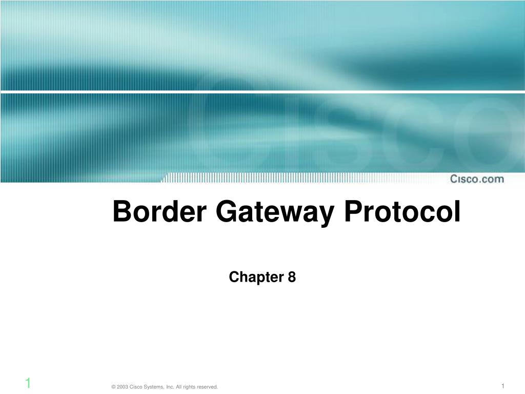 PPT Border Gateway Protocol PowerPoint Presentation, free download
