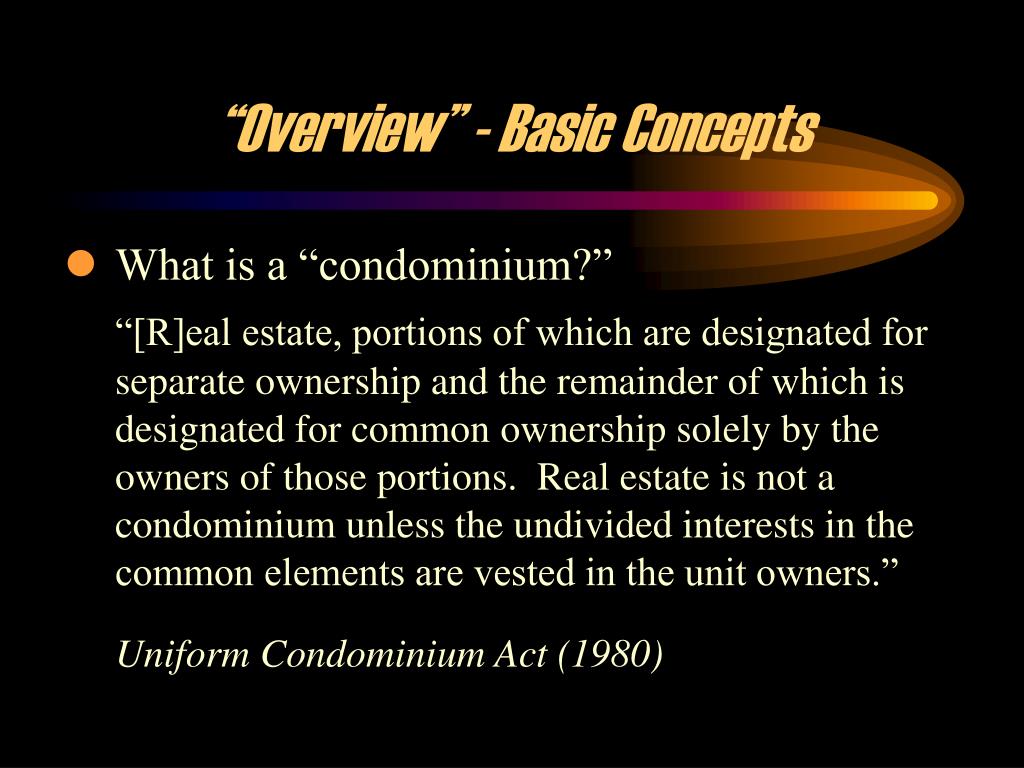 PPT CONDOMINIUM LAW RECODIFICATION Hawaii Real Estate Commission
