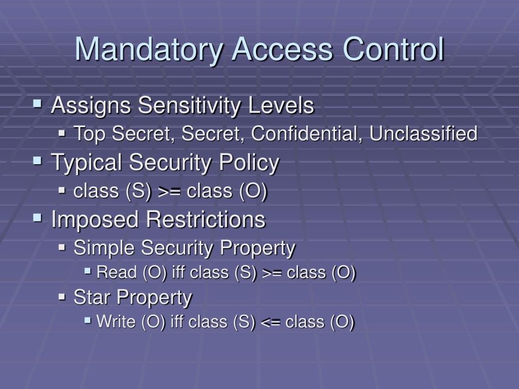 PPT Database Security Mandatory Access Model with Temporal