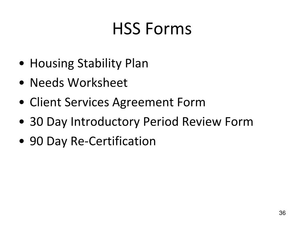 PPT Homelessness Prevention & Rapid ReHousing TRAINING PowerPoint