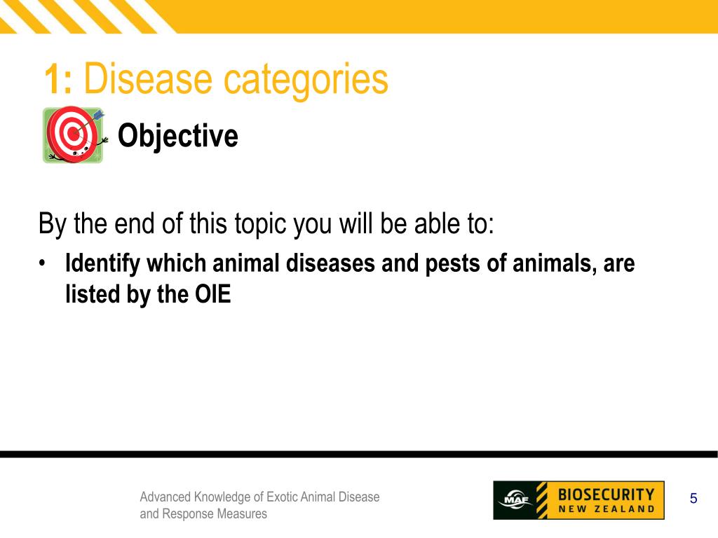 PPT Knowledge of Exotic Animal Diseases and Response Measures