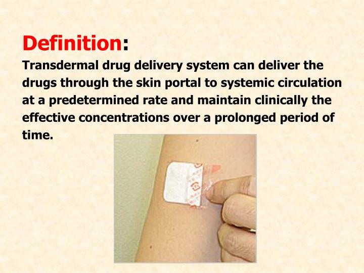 PPT Transdermal drug delivery PowerPoint Presentation ID3526588