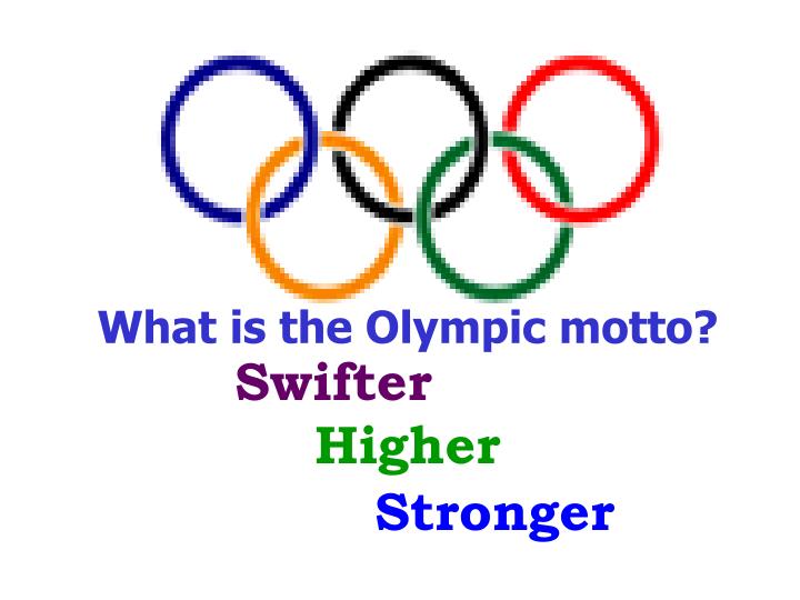 PPT THE OLYMPIC GAMES PowerPoint Presentation ID3527054