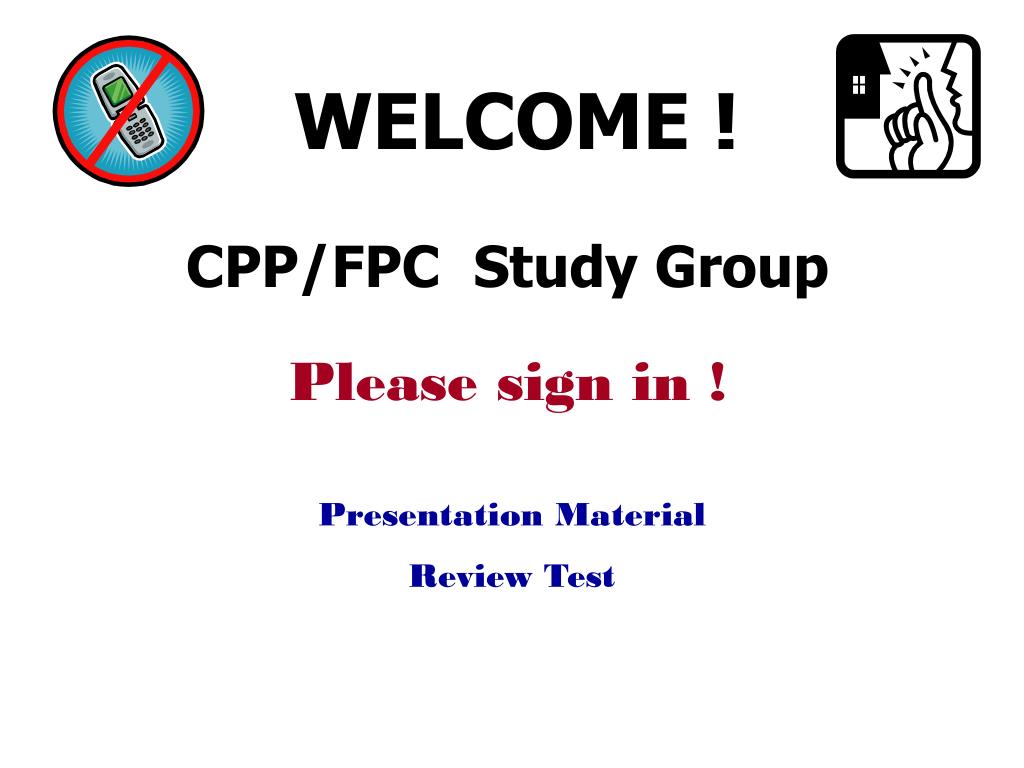 PPT CPP/FPC Study Group PowerPoint Presentation, free download ID