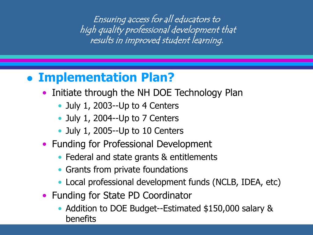 PPT NH Professional Development Center Network PowerPoint