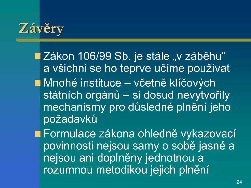 Ppt Zakon 106 Svoboda Informaci Powerpoint Presentation Id 3531119