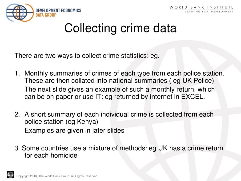 PPT Police Statistics, Crime, Criminals and Resources Part 1