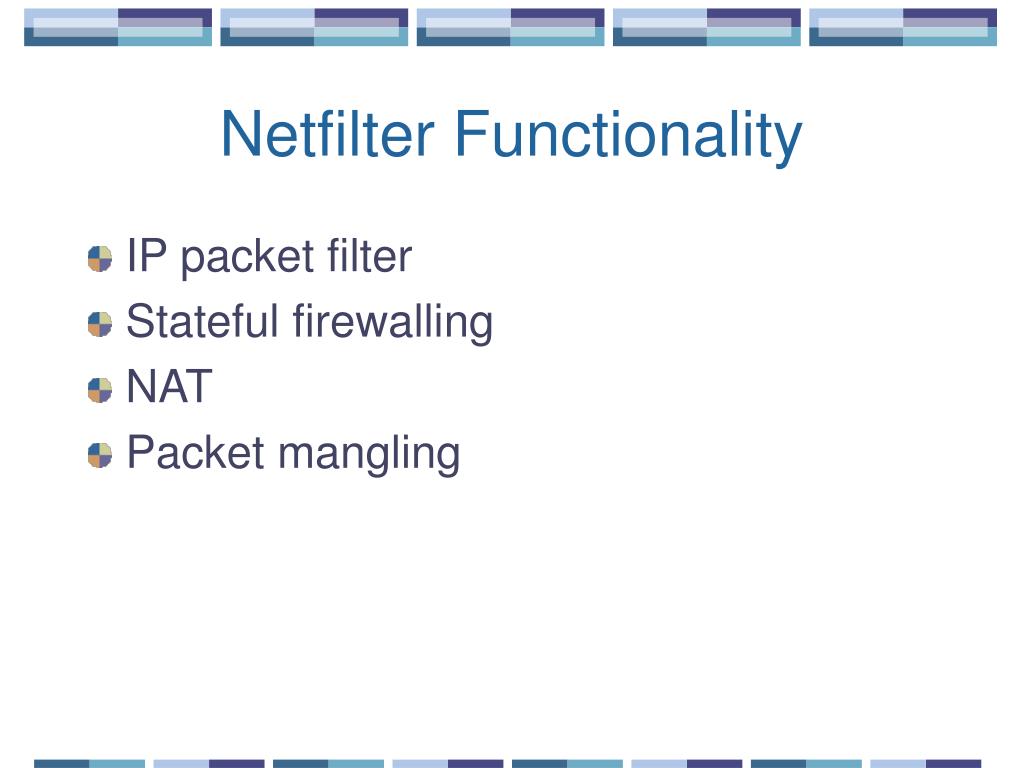PPT CS 498 Lecture 11 Netfilter PowerPoint Presentation, free