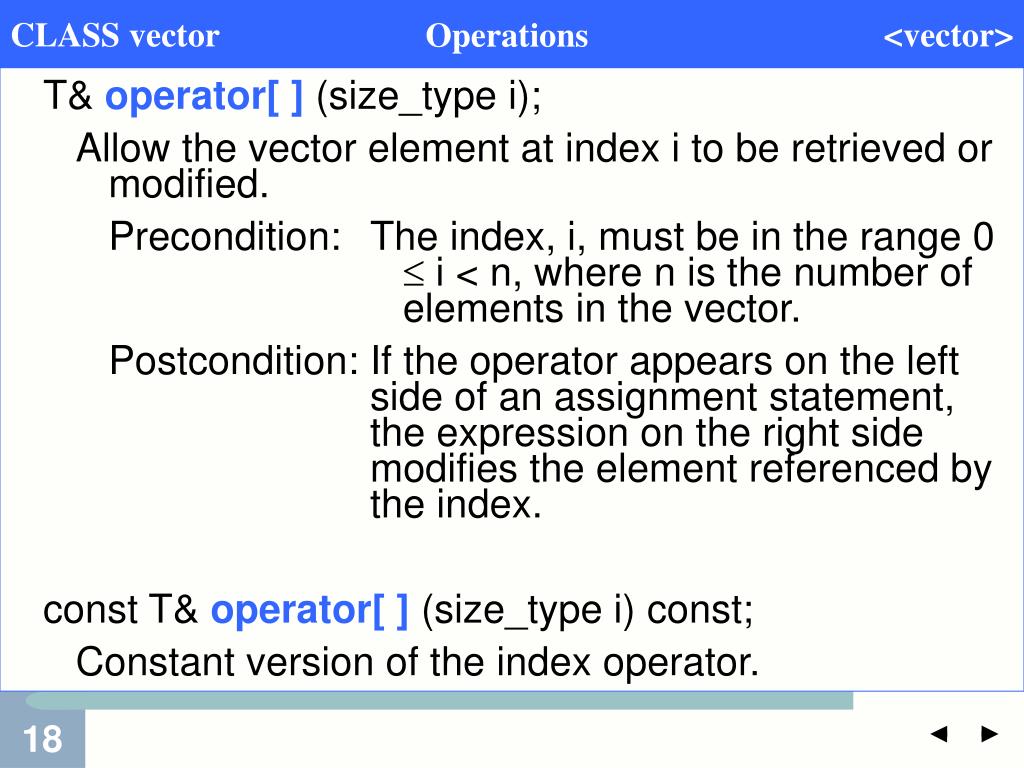 PPT Container Types Sequence Containers Associative Containers