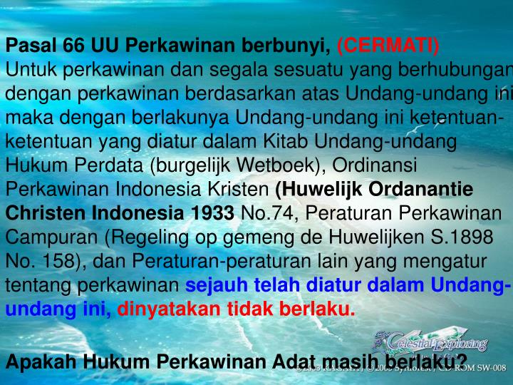 PPT Pertemuan 26 Nov 08 Hukum Adat dalam Undangundang PowerPoint