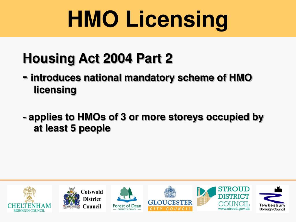 PPT Effects of the Housing Act 2004 On Houses In Multiple Occupation