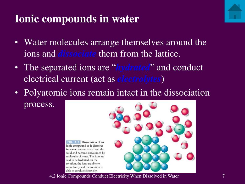 PPT Ch 4. Reactions of Ions and Molecules in Aqueous Solutions