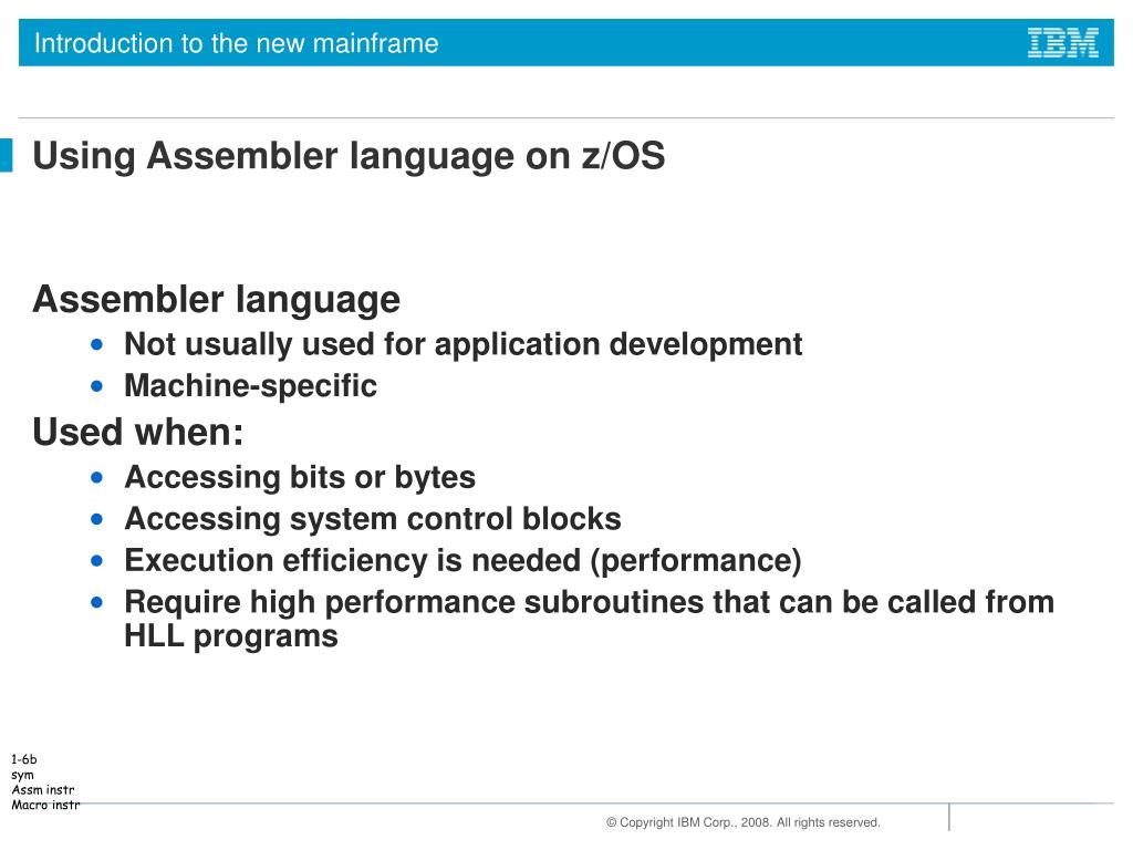 PPT Chapter 10 Using programming languages on z/OS PowerPoint