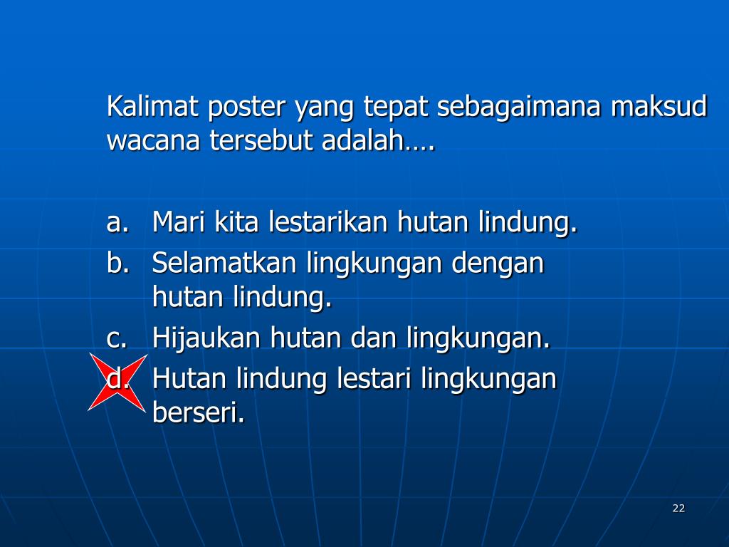 PPT POSTER DAN SLOGAN PowerPoint Presentation, free