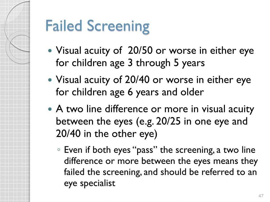 PPT Vision Screening Training PowerPoint Presentation, free download