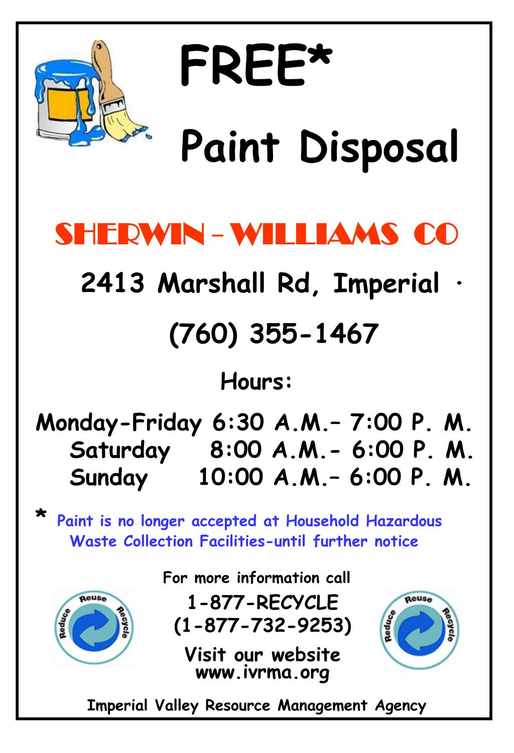 PPT FREE* Paint Disposal PowerPoint Presentation, free download ID