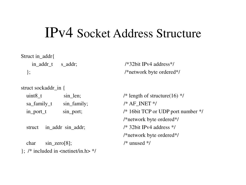 PPT Chapter 3 Socket Introduction PowerPoint Presentation, free