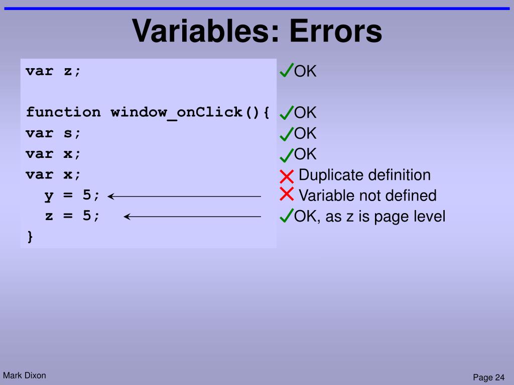 PPT 08 Variables PowerPoint Presentation, free download ID3549311