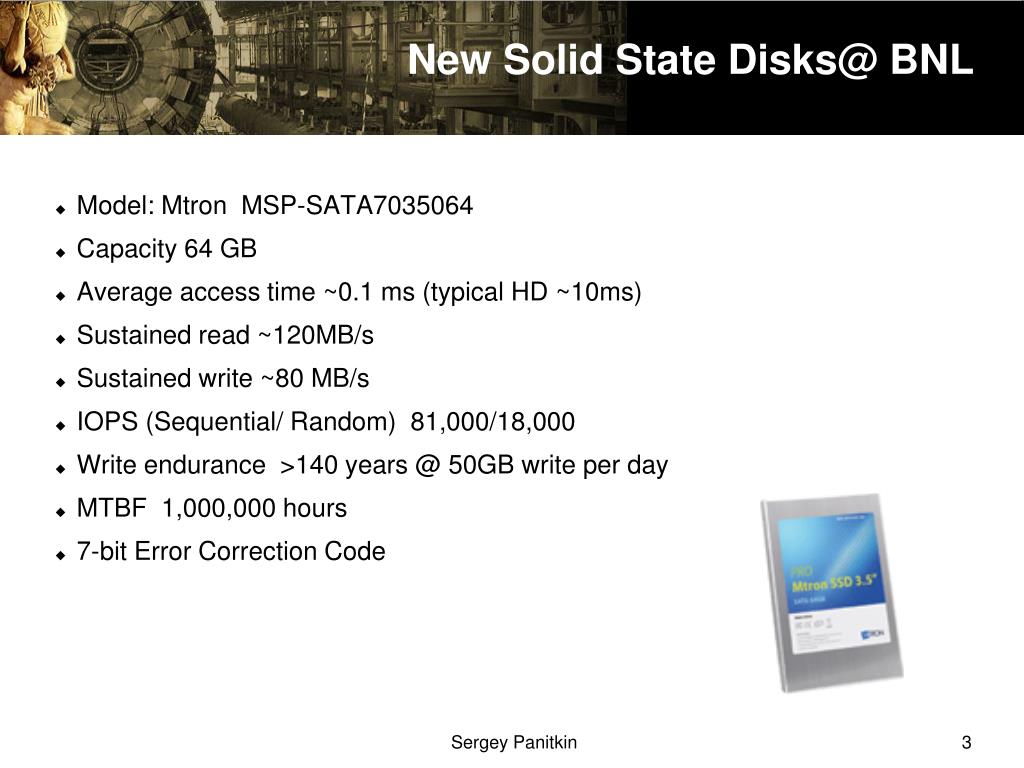 PPT Solid State Disks Testing with PROOF PowerPoint Presentation