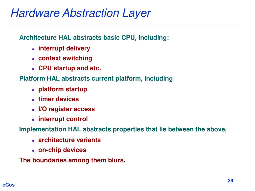 Images of Hardware Abstraction Layer JapaneseClass.jp