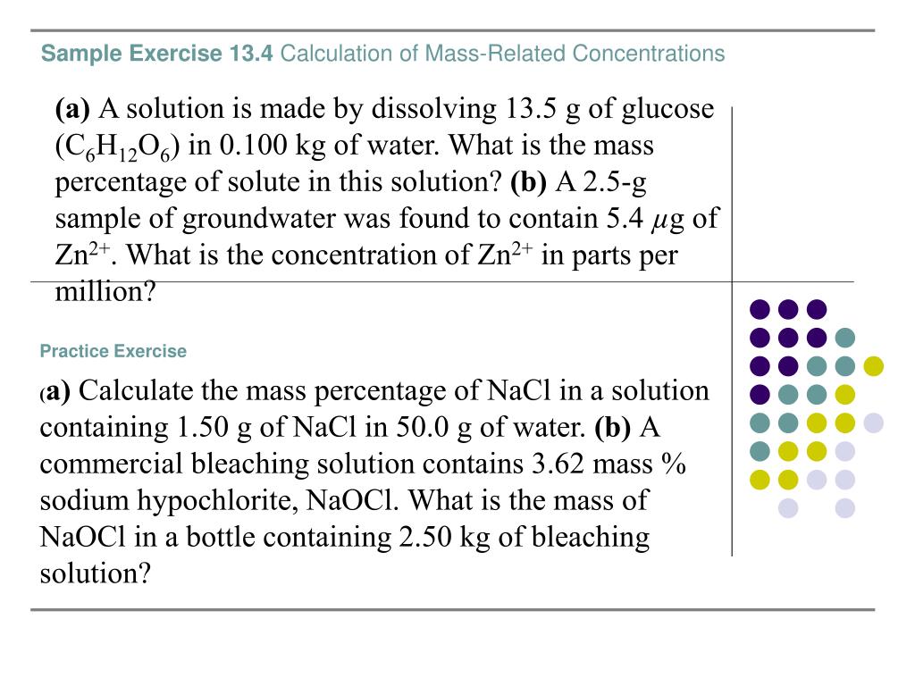 PPT Chapter 13 Properties of Solutions PowerPoint Presentation ID