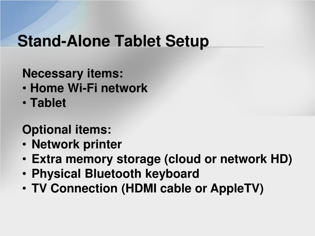 PPT Can a Tablet Replace a Computer? PowerPoint Presentation, free