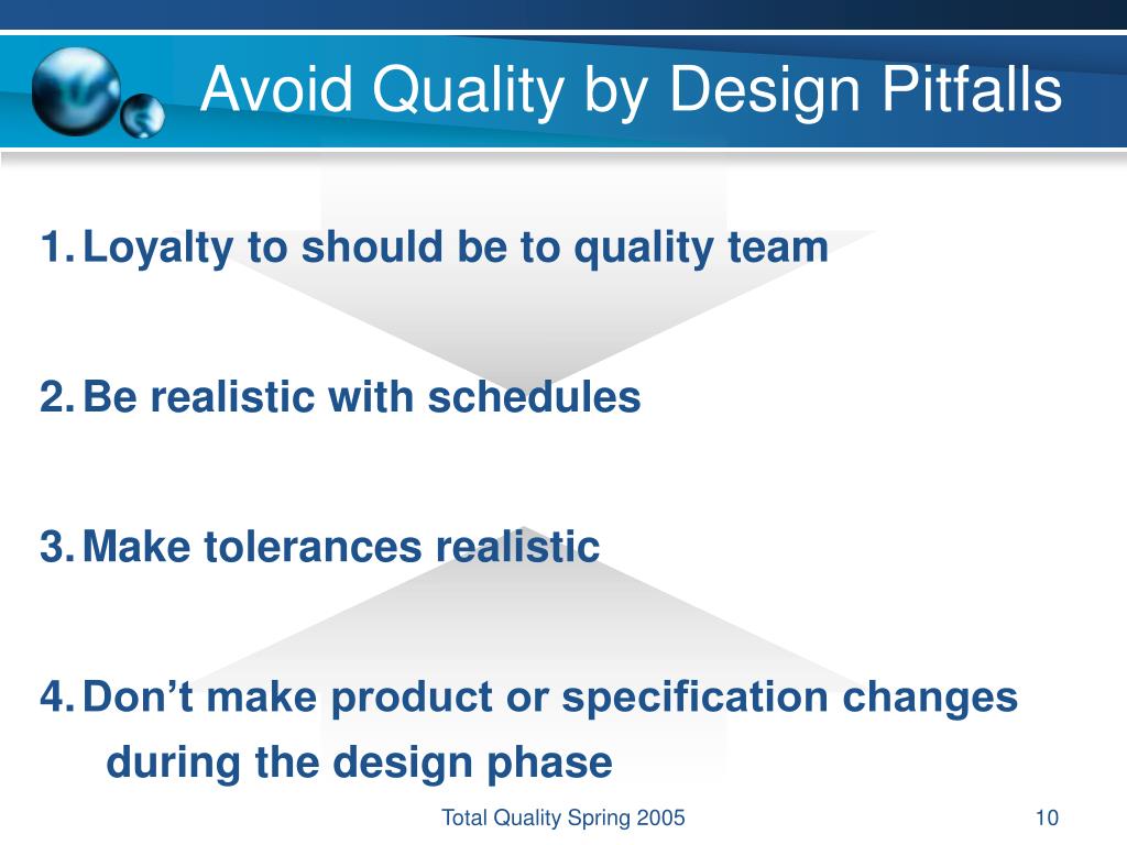 PPT Quality by Design PowerPoint Presentation, free download ID3561614
