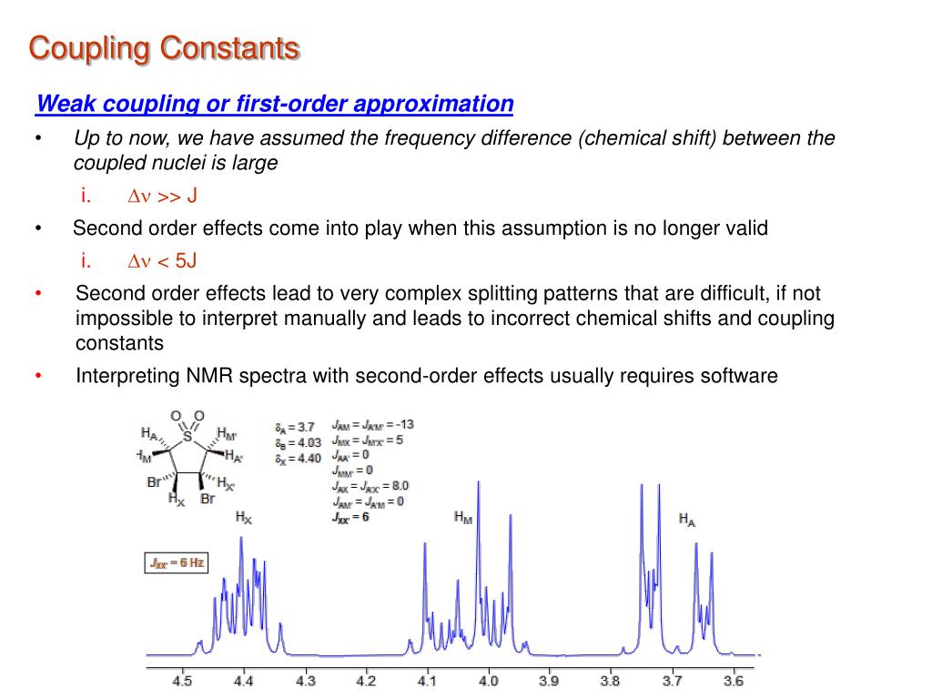 PPT Coupling Constants (J) PowerPoint Presentation, free download